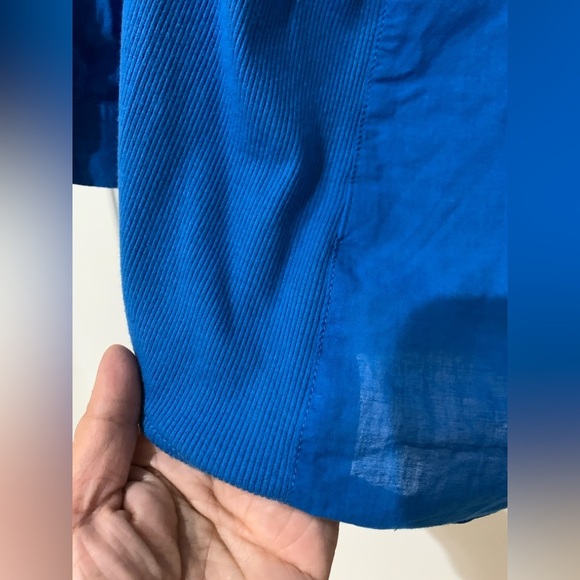 Active USA Women’s Button Down Shirts. 3 shirts, teal, black, pinkish color - Picture 5 of 7